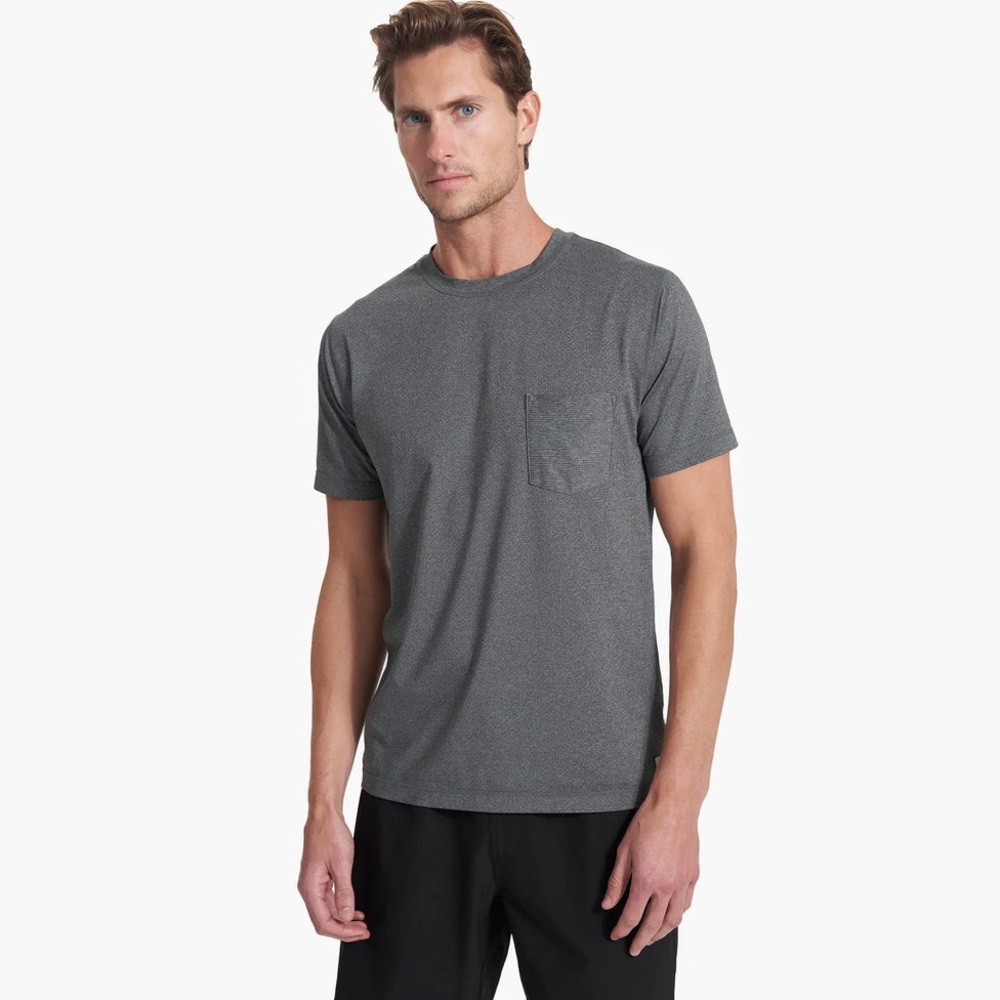 Vuori Gray Short Sleeve Tee